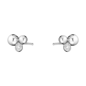 Georg Jensen - Moonlight Grape Studs with Diamonds - Tustains Jewellers