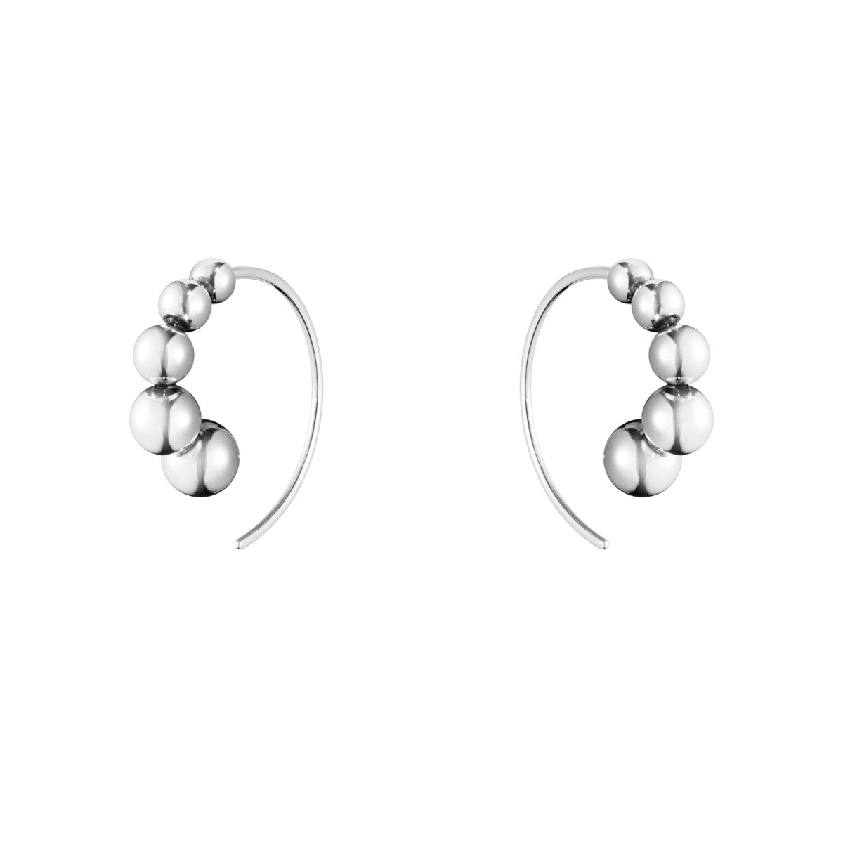 Georg Jensen - Moonlight Grapes Hoops - Tustains Jewellers