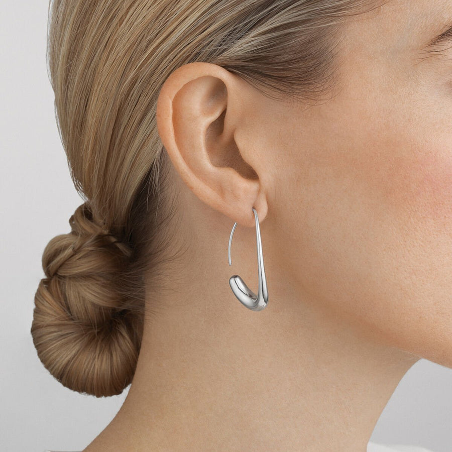 Georg Jensen - Offspring Earhoops - Tustains Jewellers