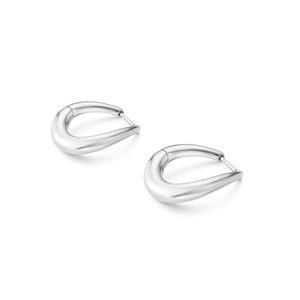 Georg Jensen - Offspring Medium Earhoops - Tustains Jewellers