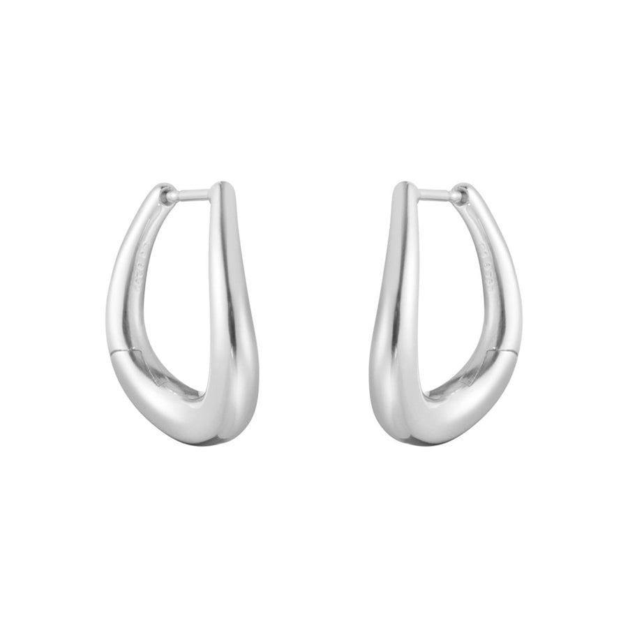 Georg Jensen - Offspring Medium Earhoops - Tustains Jewellers