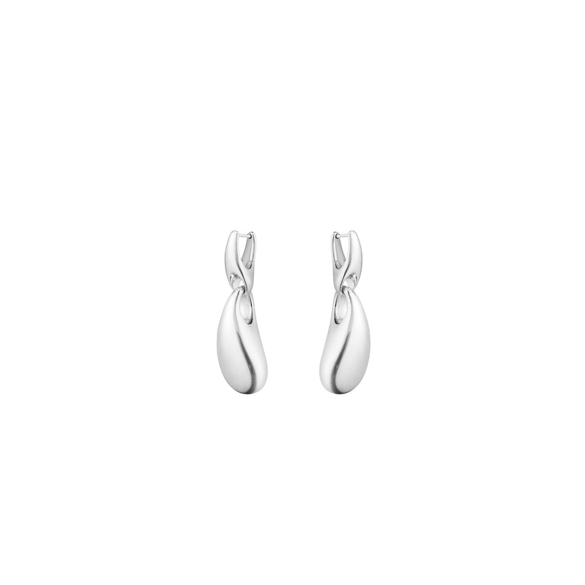 Georg Jensen - Reflect Drop Earrings - Tustains Jewellers