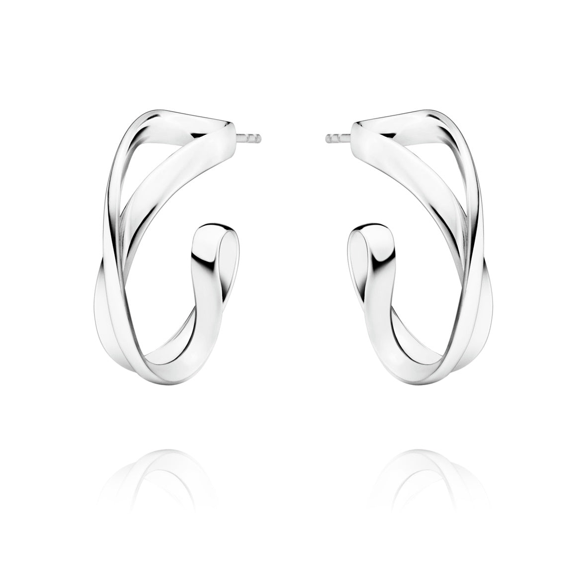 Georg Jensen - Small Infinity Earhoop - Tustains Jewellers