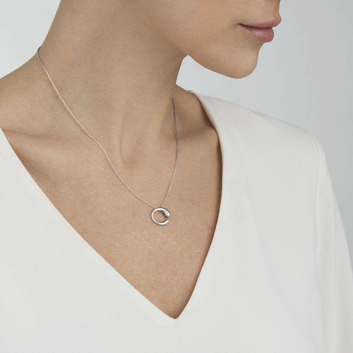 Georg Jensen - Small Mercy Pendant - Tustains Jewellers