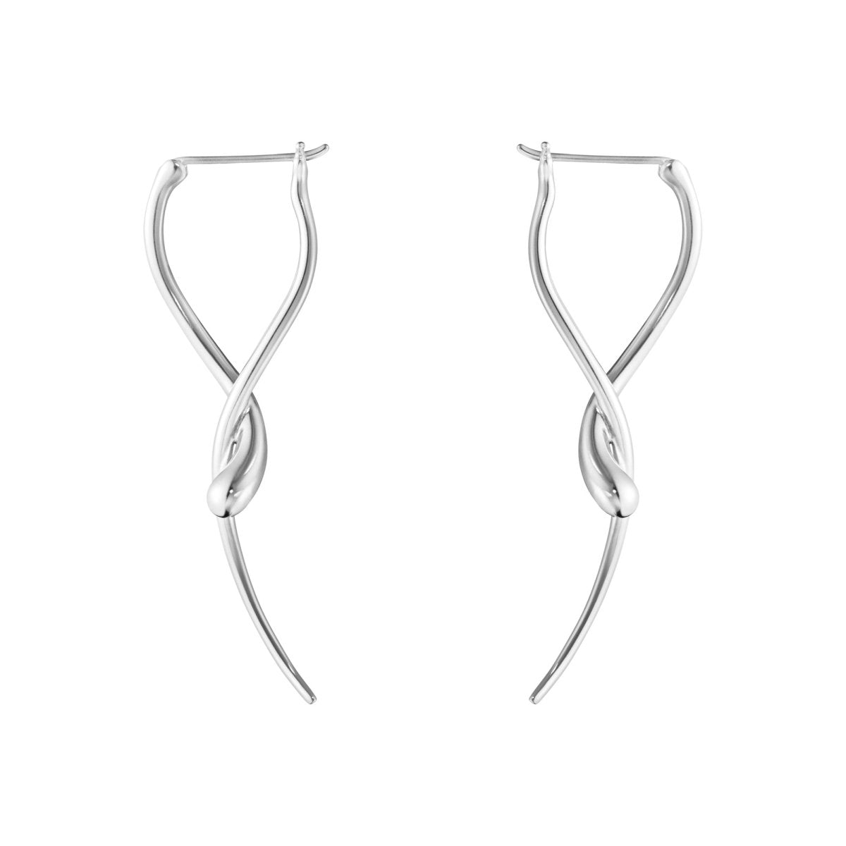 George Jensen - Mercy Twist Drop Earrings - Tustains Jewellers