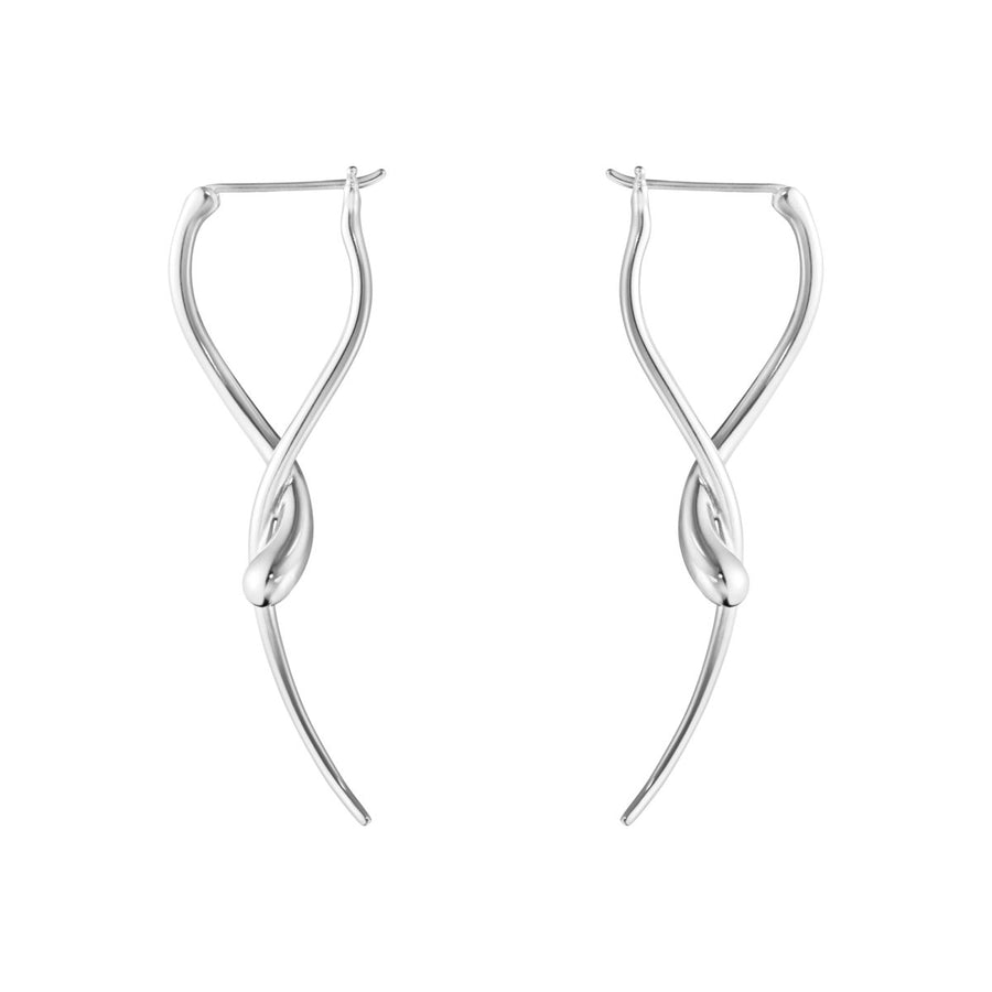 George Jensen - Mercy Twist Drop Earrings - Tustains Jewellers