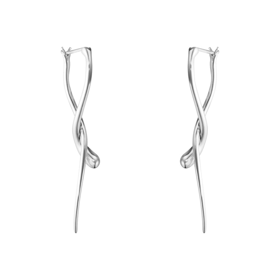 George Jensen - Mercy Twist Drop Earrings - Tustains Jewellers