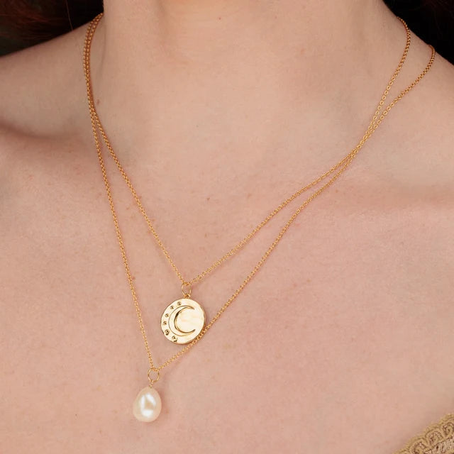 Scream Pretty Moon Phase Necklace