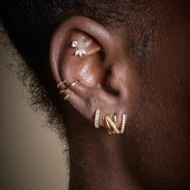 Scream Pretty Princess Flat Back Earring