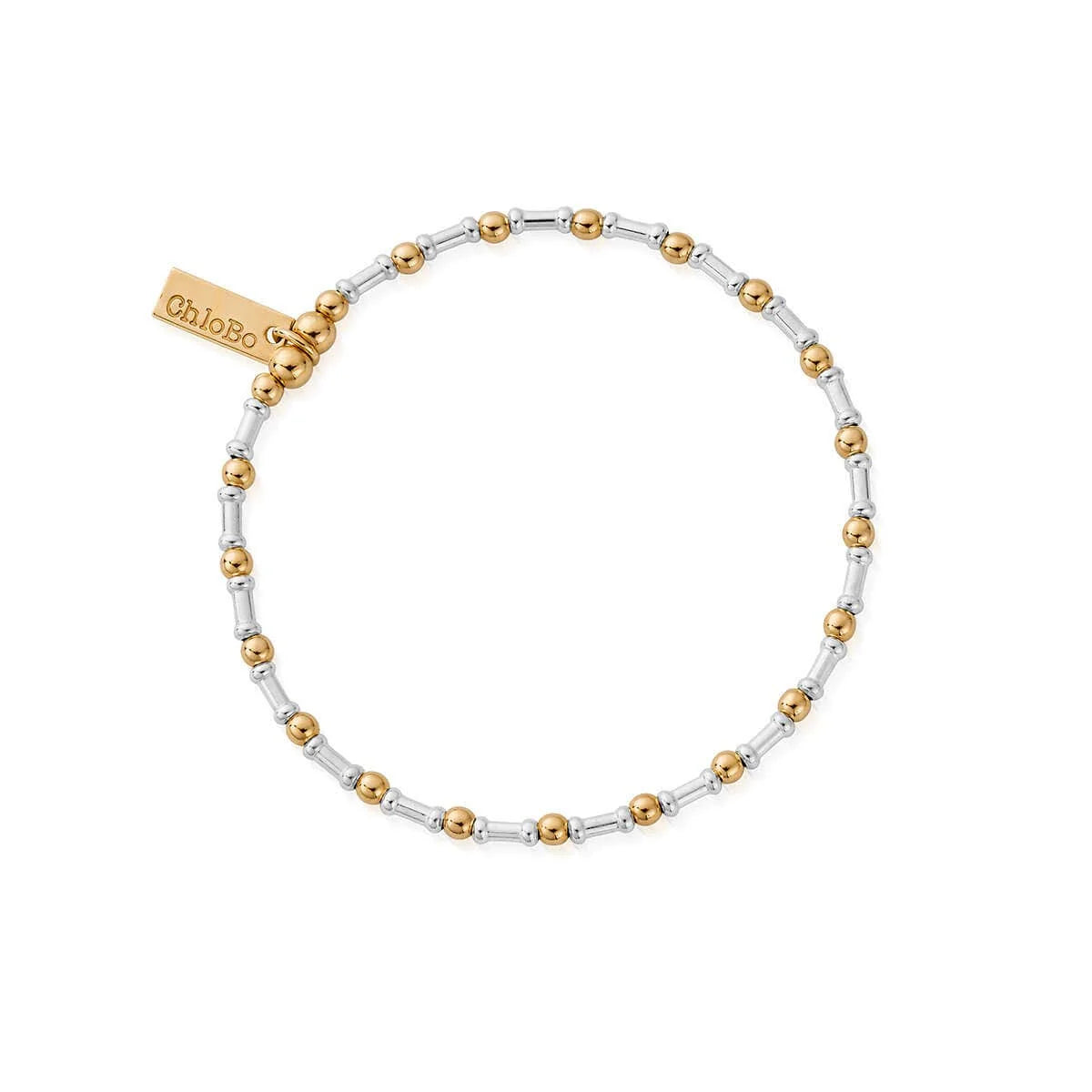 Mixed Metal Rhythm of Water Bracelet
