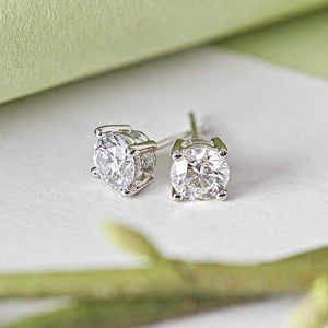 Lab Grown - 1.40ct Stud Earrings - Tustains Jewellers