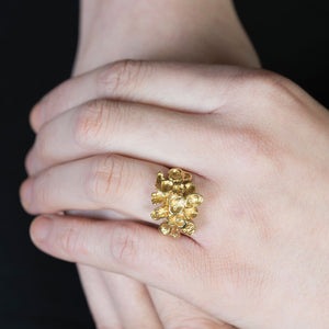 London Road - Falling Leaf Cluster Ring - Tustains Jewellers