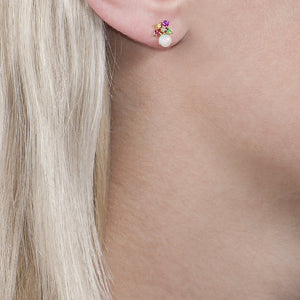 London Road - Multi Gem & Opal Earrings - Tustains Jewellers