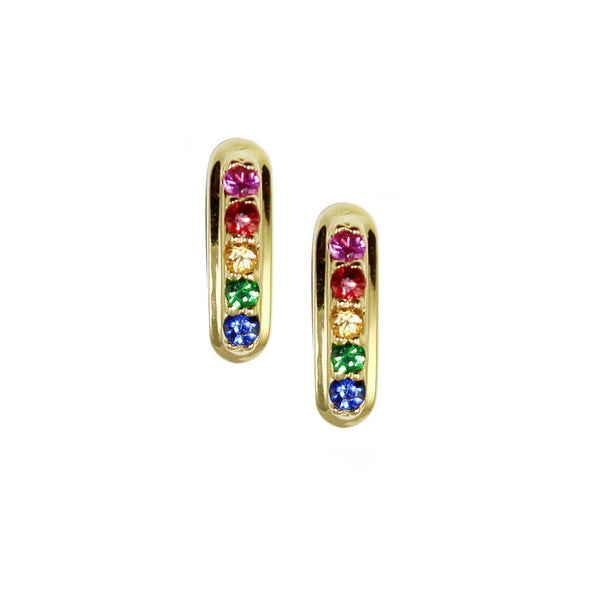 London Road - Rainbow Earrings - Tustains Jewellers