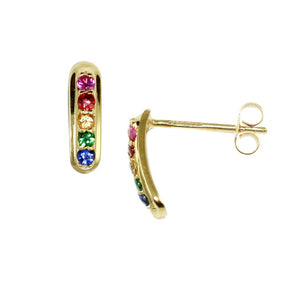 London Road - Rainbow Earrings - Tustains Jewellers