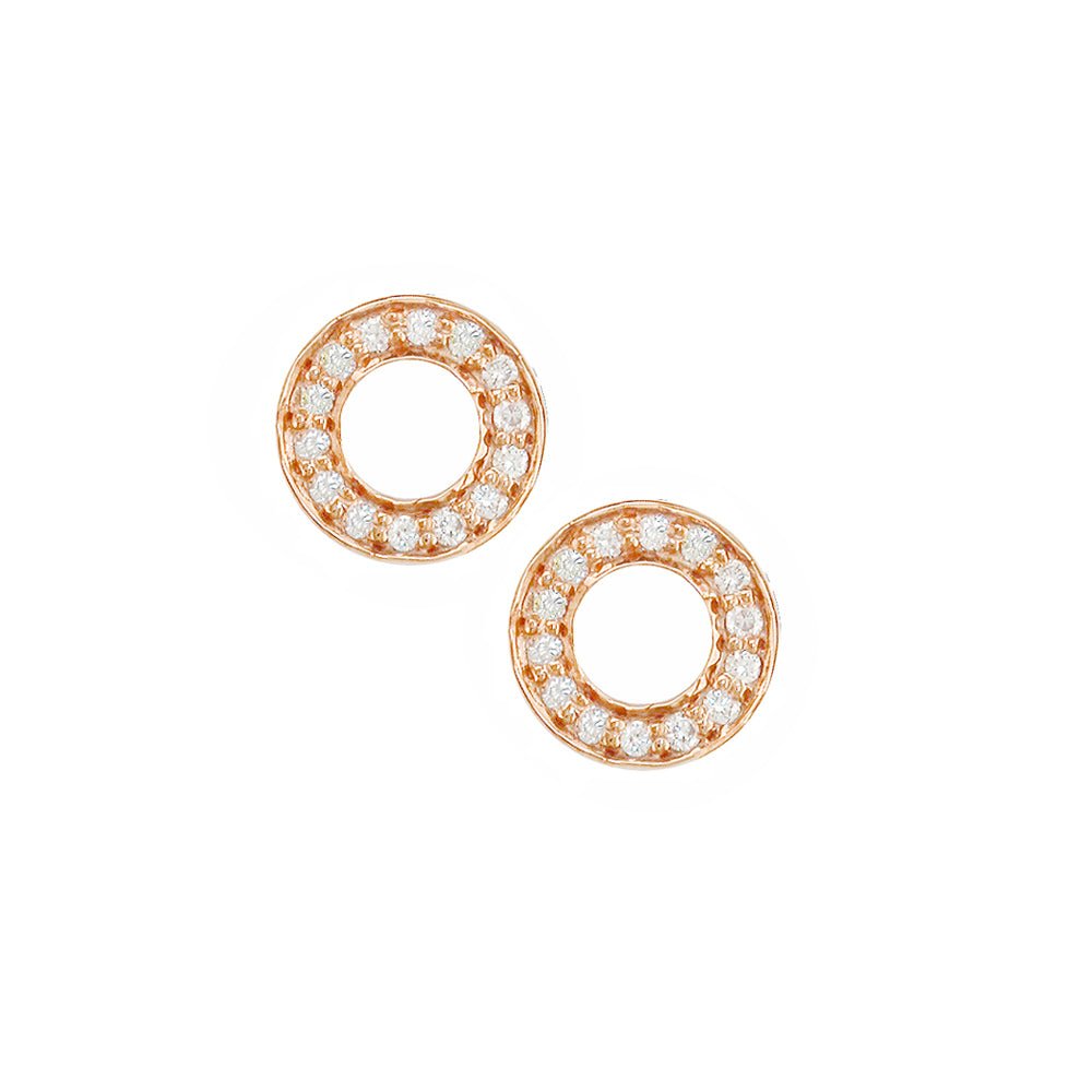 London Road - Rose Meridian Stud Earrings - Tustains Jewellers