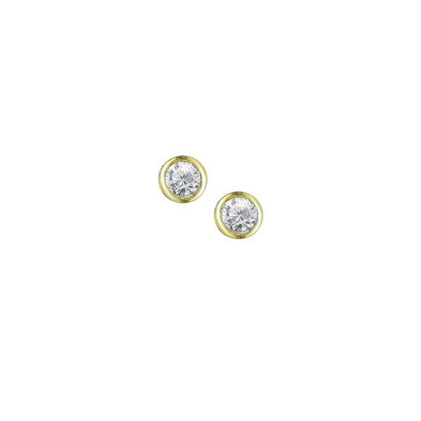 London Road - Yellow Diamond Studs 0.20ct - Tustains Jewellers