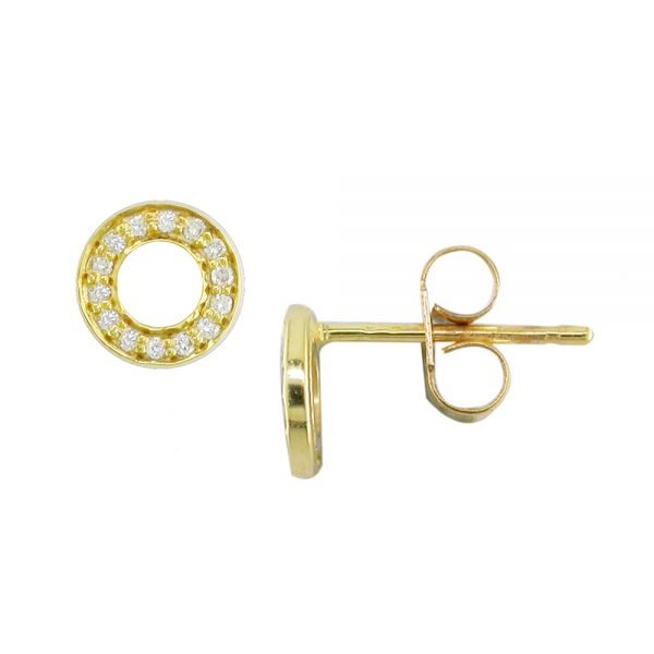 London Road - Yellow Meridian Stud Earrings - Tustains Jewellers