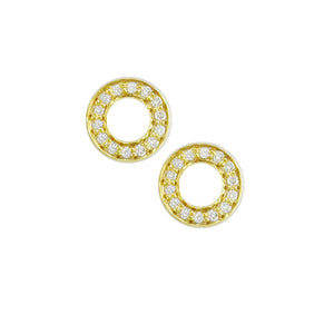 London Road - Yellow Meridian Stud Earrings - Tustains Jewellers