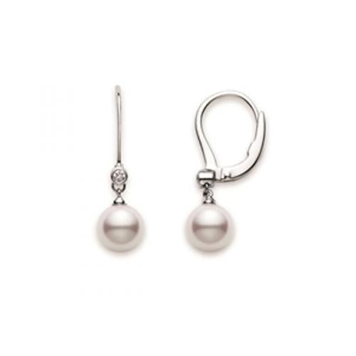 Mikimoto Classic Elegance Drop Earrings - Tustains Jewellers