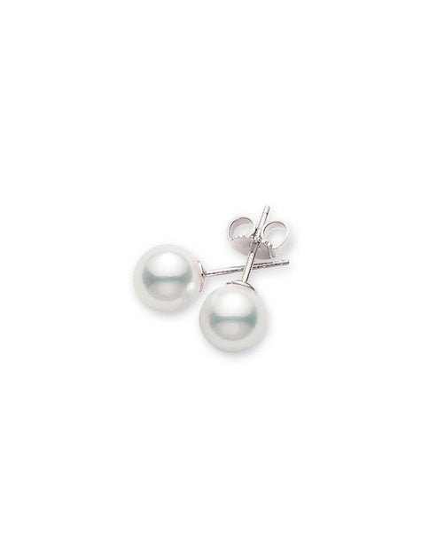 Mikimoto Classic Pearl Stud A - Tustains Jewellers