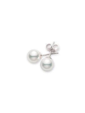Mikimoto - Classic Pearl Stud AA - Tustains Jewellers