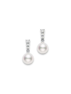 Mikimoto Morning Dew Earrings - Tustains Jewellers