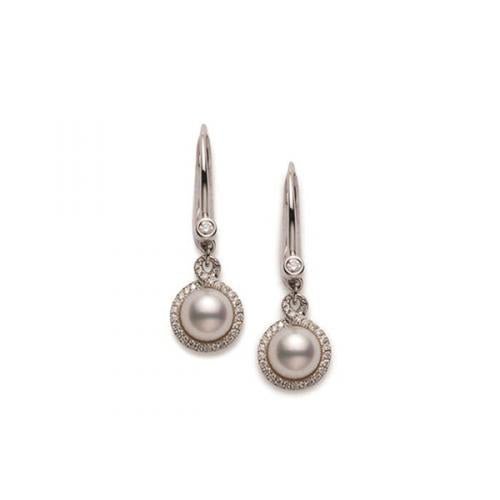 MIkimoto Petit Soleil Drop Earring - Tustains Jewellers