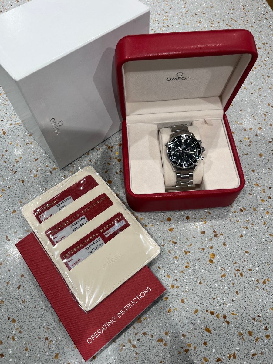 OMEGA Seamaster Diver 300m Chronograph - Tustains Jewellers