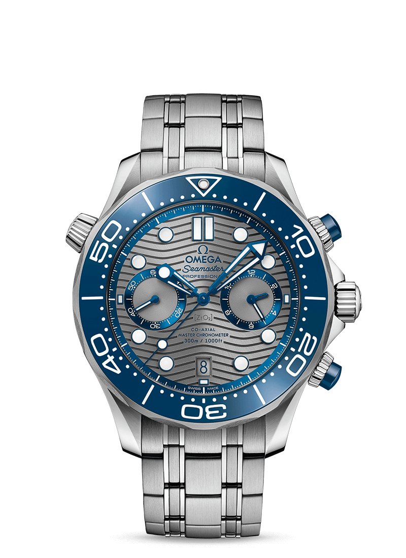 Omega - Seamaster Diver 300M Co - Axial Master Chronometer Chronograph 44mm - Tustains Jewellers