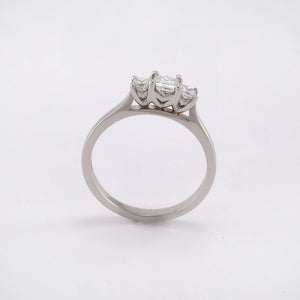 Princess 3 stone 0.50ct - Tustains Jewellers