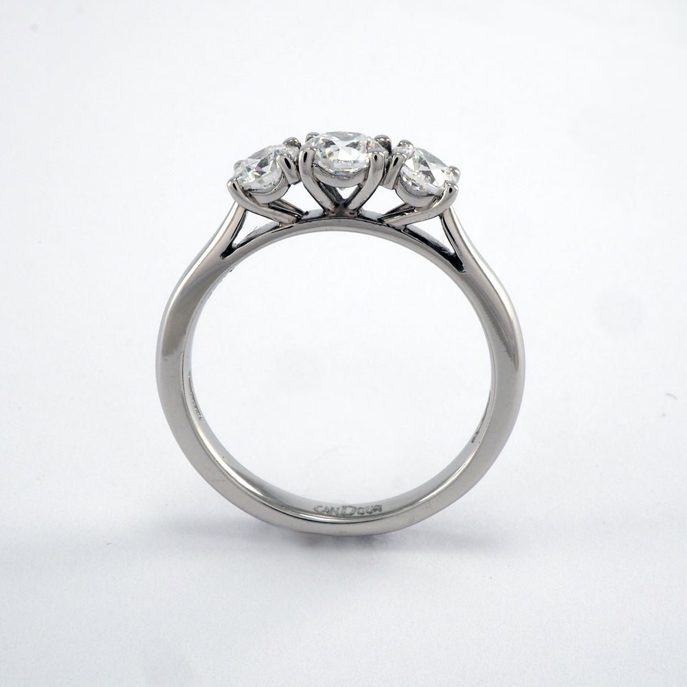 Round 3 stone 1.04ct - Tustains Jewellers