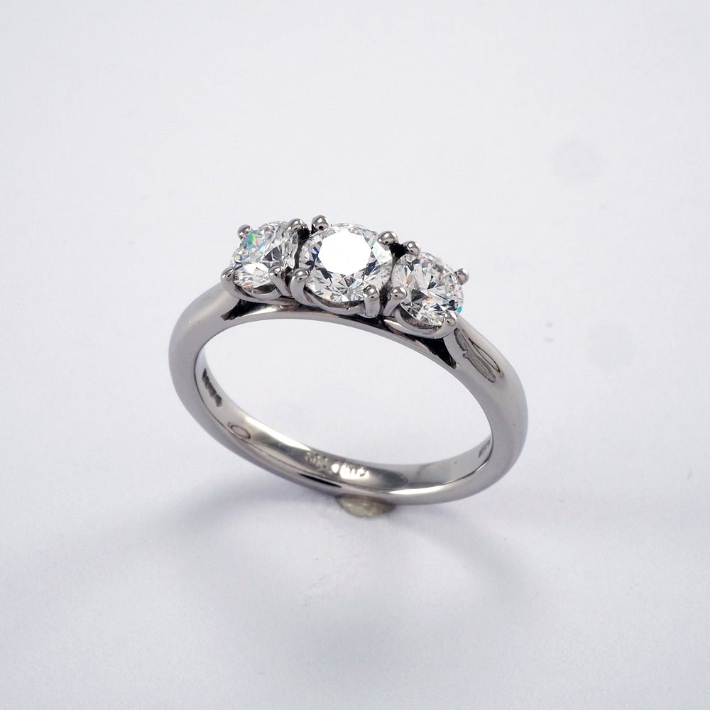 Round 3 stone 1.04ct - Tustains Jewellers