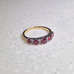 Ruby and Diamond Ring - Tustains Jewellers