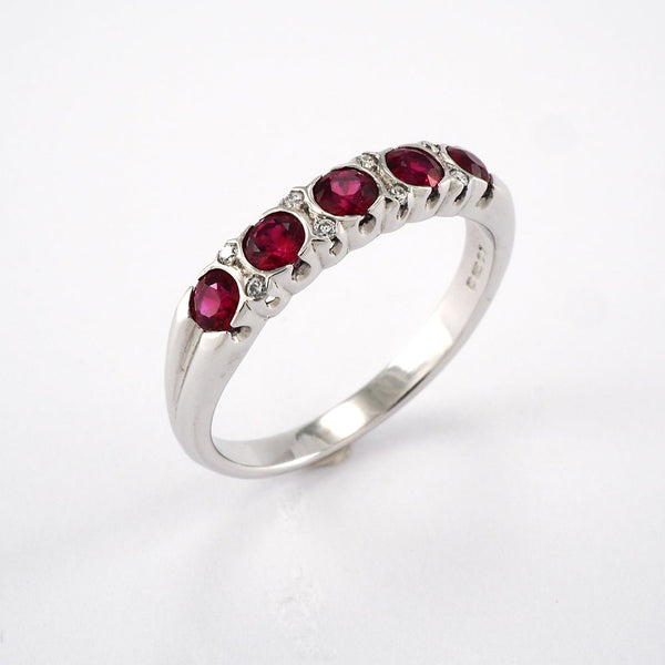 Ruby and Diamond Ring - Tustains Jewellers