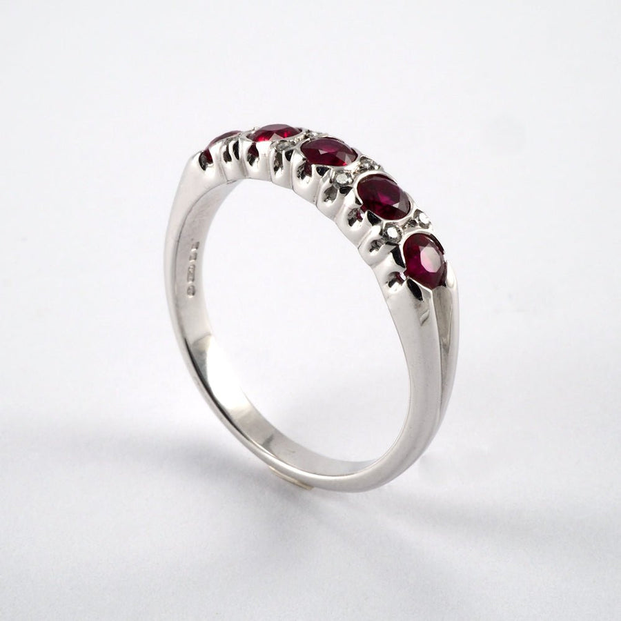 Ruby and Diamond Ring - Tustains Jewellers