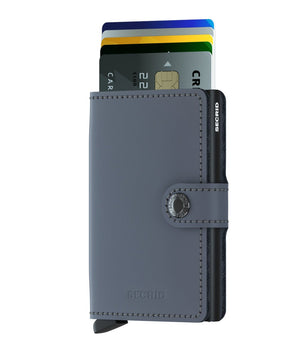 Secrid - Matte Grey - Black Miniwallet - Tustains Jewellers