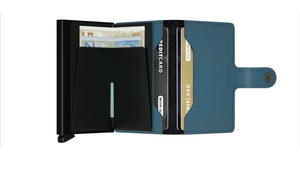 Secrid - Matte Petrol Miniwallet - Tustains Jewellers