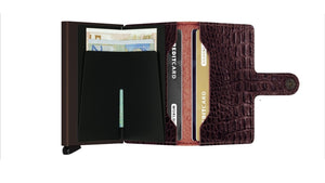 Secrid - Nile - Brown Miniwallet - Tustains Jewellers