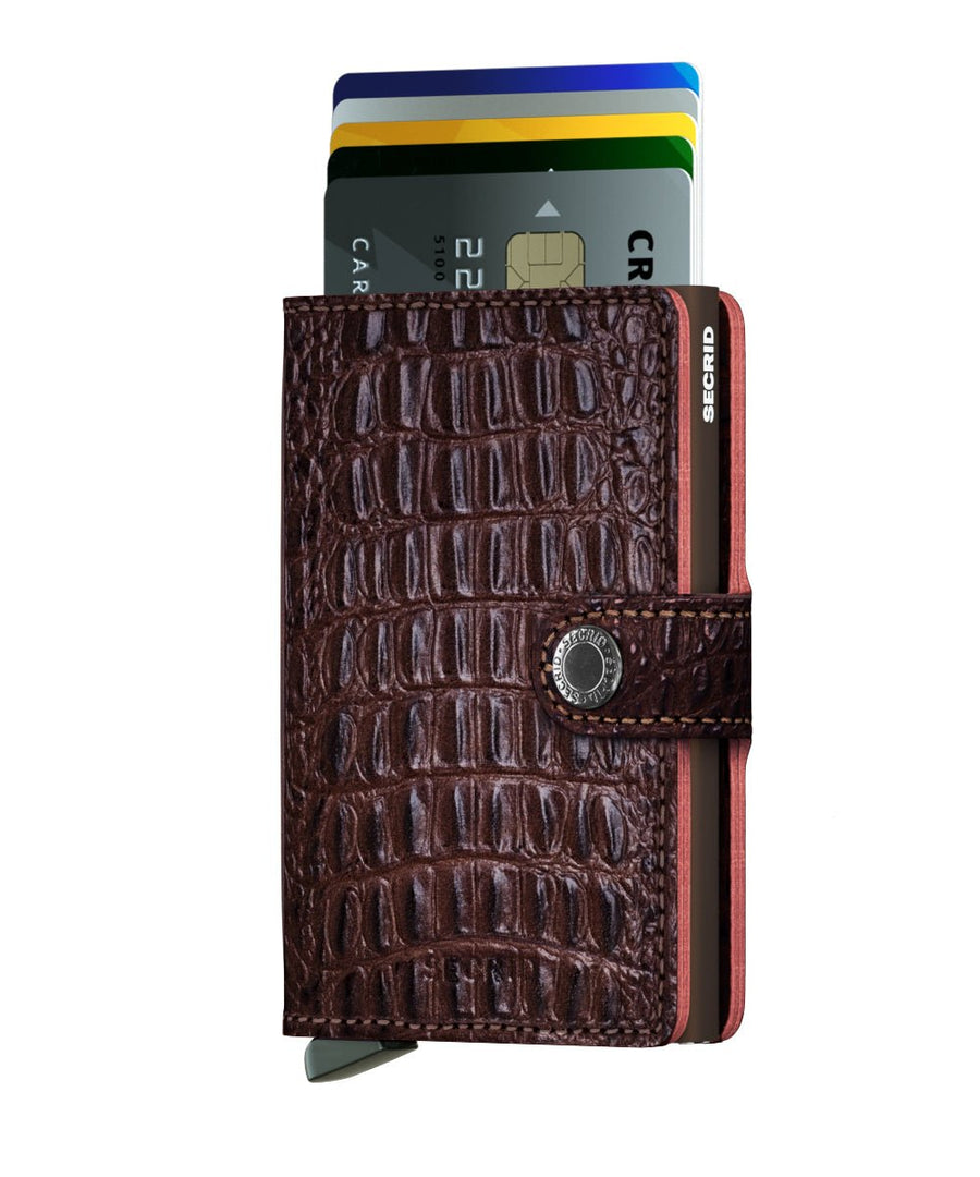 Secrid - Nile - Brown Miniwallet - Tustains Jewellers