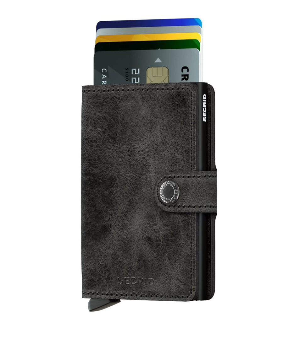 Secrid - Vintage Black Miniwallet - Tustains Jewellers