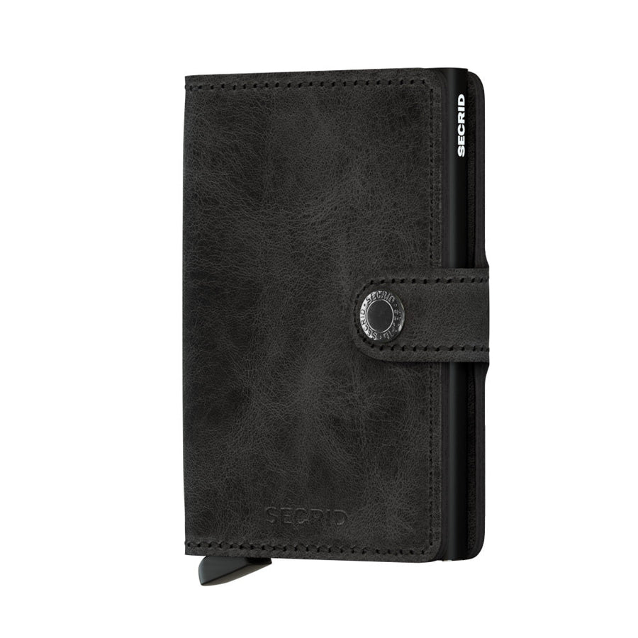 Secrid - Vintage Black Miniwallet - Tustains Jewellers