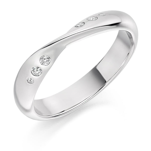 Shaped Eternity Ring - Tustains Jewellers