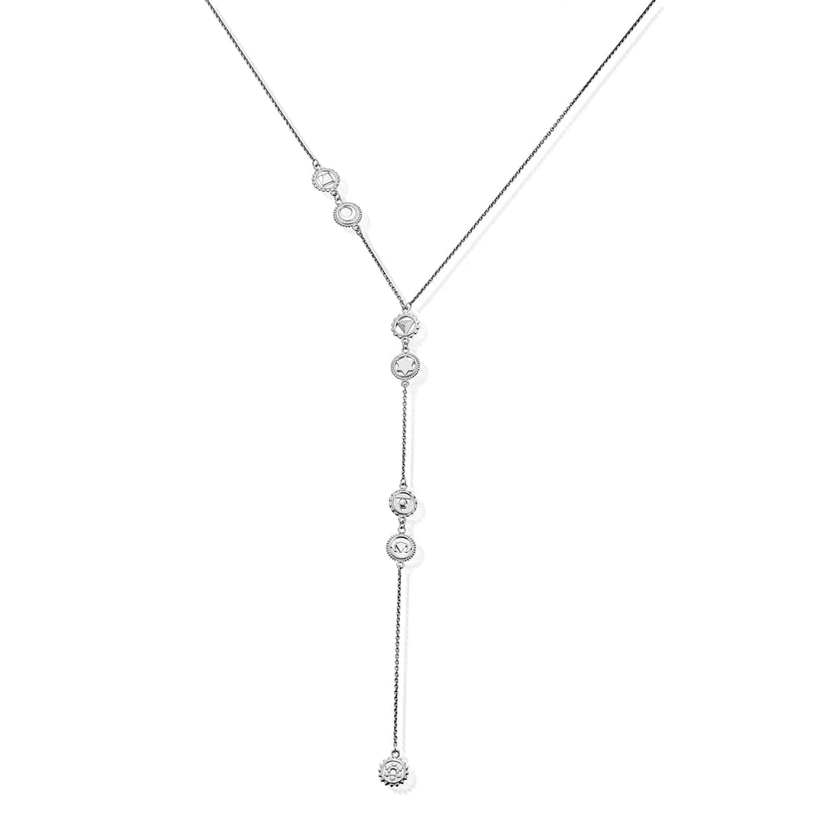 Positive Vibes Lariat Necklace