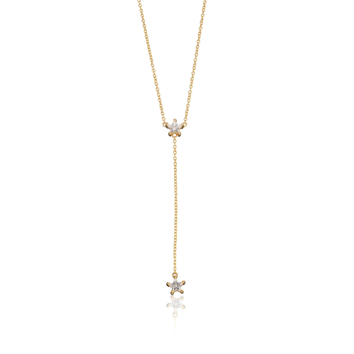 Scream Pretty Sparkling Star Drop Necklace