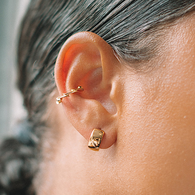 Scream Pretty Super Chunk Huggie Hoop Earrings