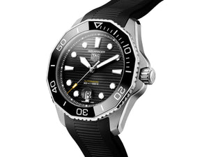 Tag Heuer - Aquaracer Professional 300 on Black Rubber Strap - Tustains Jewellers