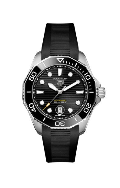 Tag Heuer - Aquaracer Professional 300 on Black Rubber Strap - Tustains Jewellers