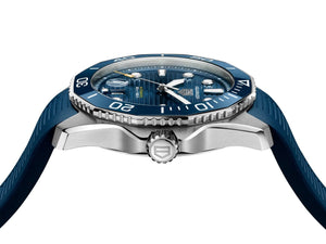 Tag Heuer - Aquaracer Professional 300 on Blue Rubber Strap - Tustains Jewellers