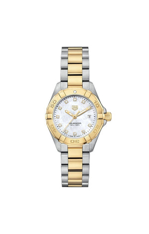 Tag Heuer - Aquaracer Quartz on Bi - Colour Bracelet - Tustains Jewellers